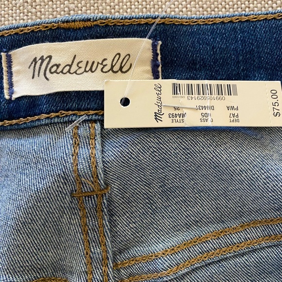 Madewell Women's 10” Roadtripper Jeans style MA493 - Picture 6 of 8
